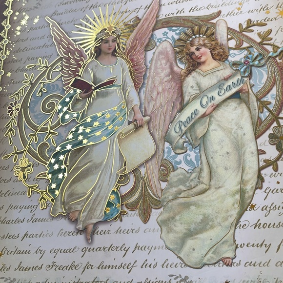 Punch Studio Celestial Angels Decorative Book Box Large - Picture 5 of 12